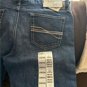 Ariat Men's Blue Stretch Jeans